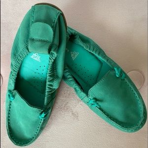 Green Hush Puppies Shoes
